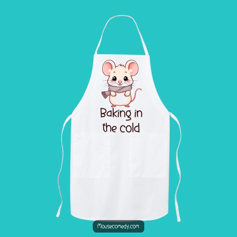 Funny Kawaii Mouse Apron - Kitchen Warmth, Hilarious Chef's Companion