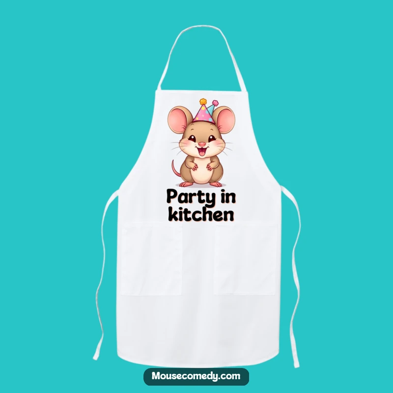 Funny Mouse Cub Apron: Party Squeaks for the Kitchen, Hilarious Funny Gift