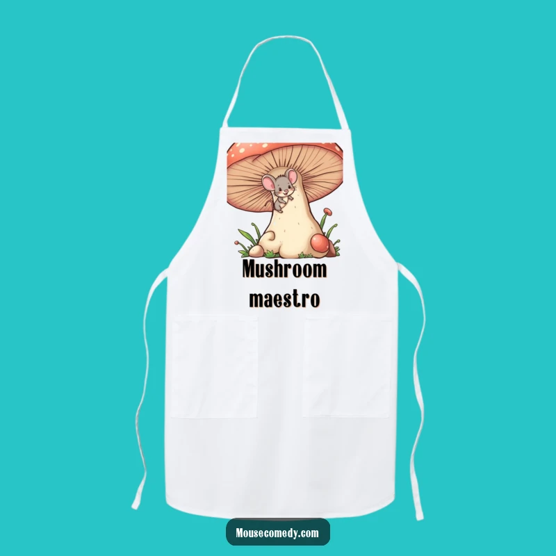 Funny Mischievous Mouse Apron - Kitchen Climber Wear, Hilarious Funny Gift
