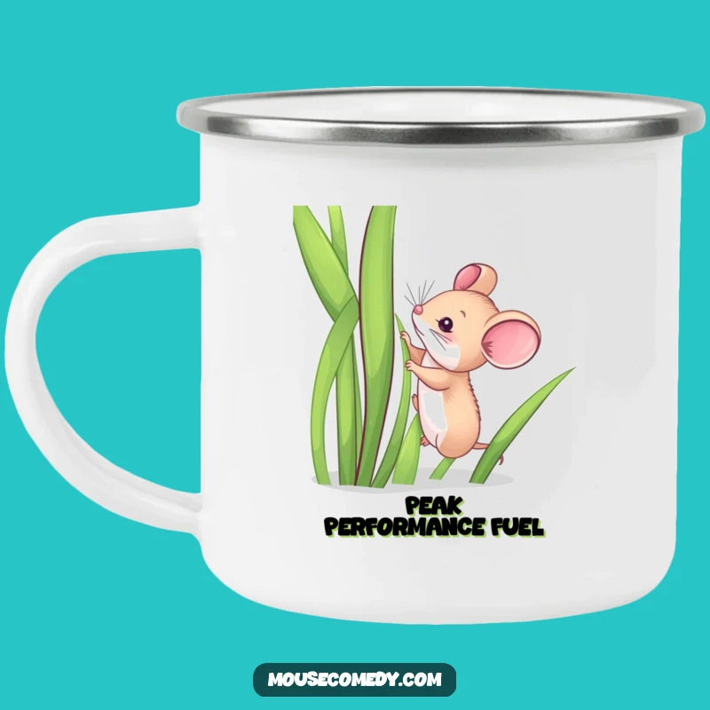 Funny Mouse Campfire Mug: Adventure Awaits with This Hilarious Design