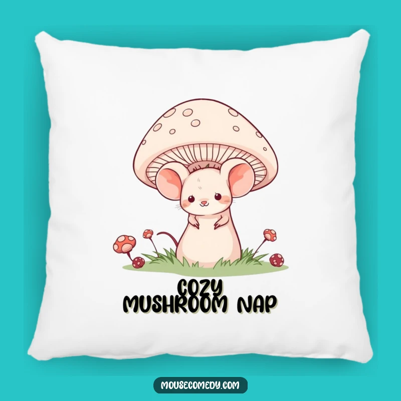 Funny Shy Mouse Pillow: Cozy Comfort Meets Woodland Whimsy