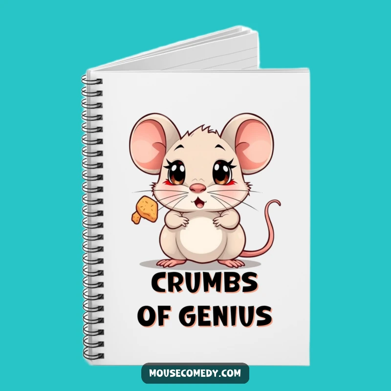 Funny Surprised Mouse Notebook - Hilarious Tiny Journal for Wonders!