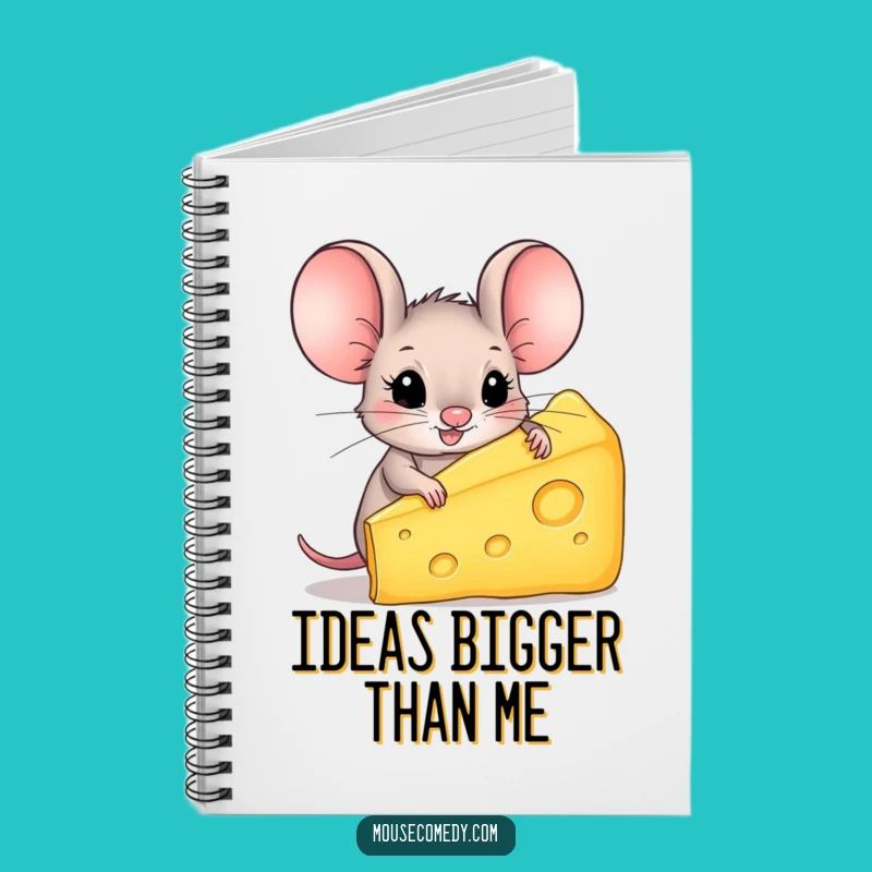 Funny Mouse Cheese Notebook: Jot Down Your Cheesy Ideas, Perfect Funny Gift