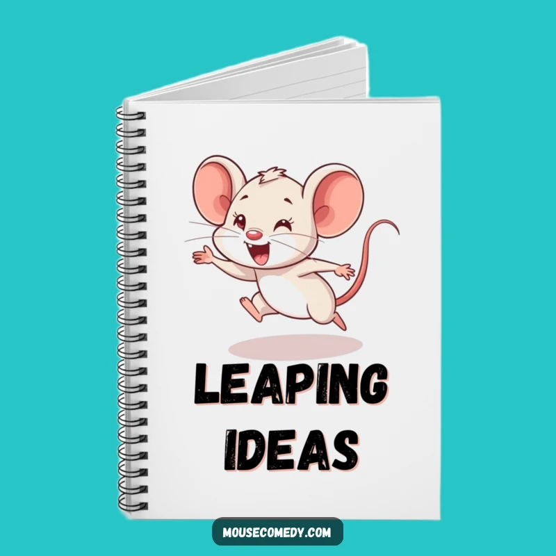 Funny Mouse Cub Notebook: Clumsy Leap Notes, Perfect Funny Gift