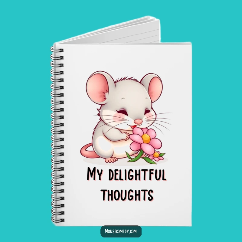 Funny Content Mouse Petal Notebook: Write with Serenity, Ideal Funny Gift!