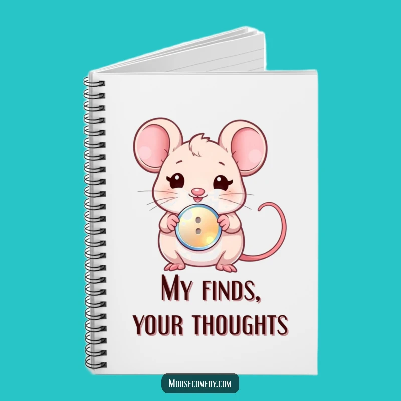 Funny Kawaii Mouse Notebook: Jot Down Sweet Notes