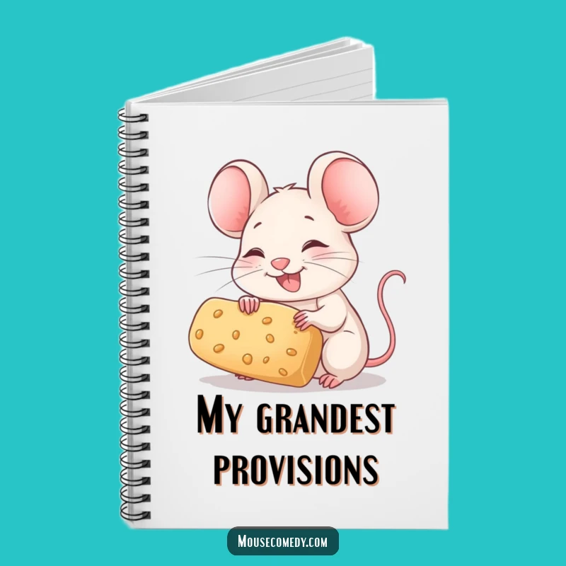 Funny Mouse Notebook: Joyful Crumb Holder Journal Gift
