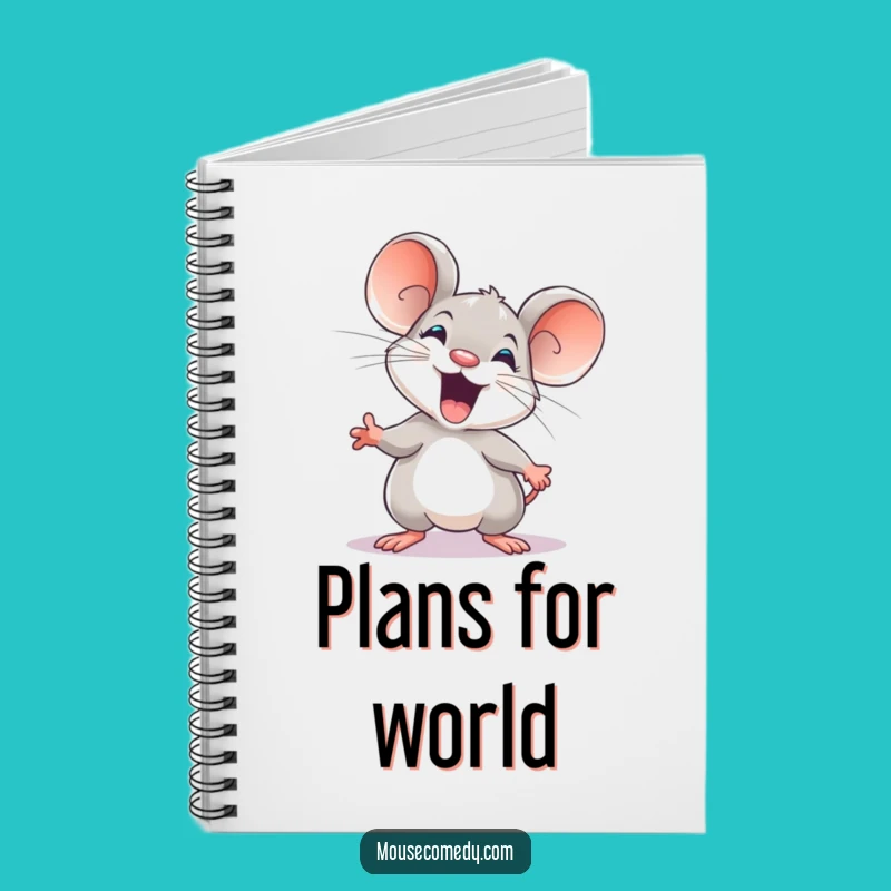 Funny Explorer Mouse Notebook: Record Your Adventures