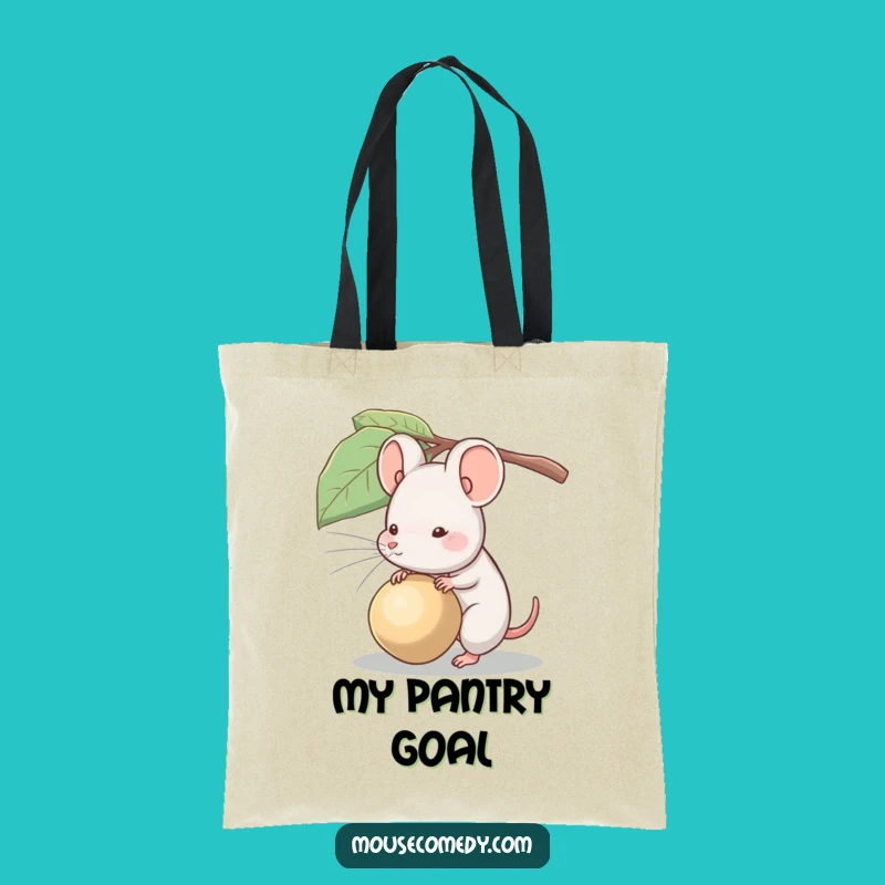 Funny Big Seed Mouse Tote Bag: Carry Your Ambition in Style
